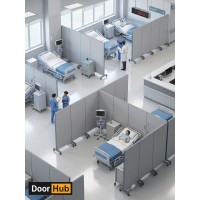 Freestanding Medical Room Dividers UAE for Flexible Healthcare Spaces